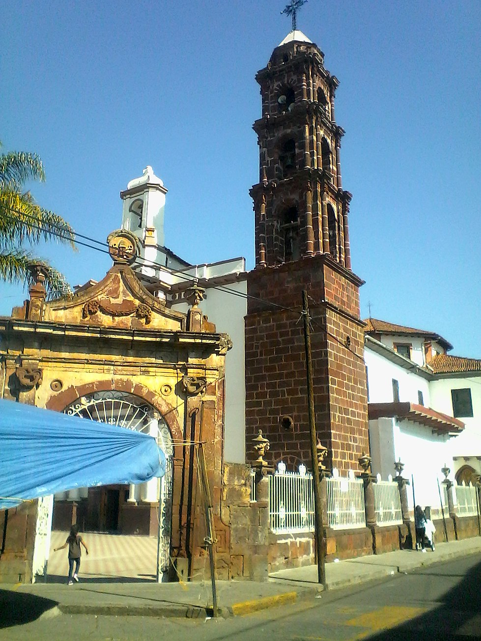 Templo Parroquial de Purépero Michoacán